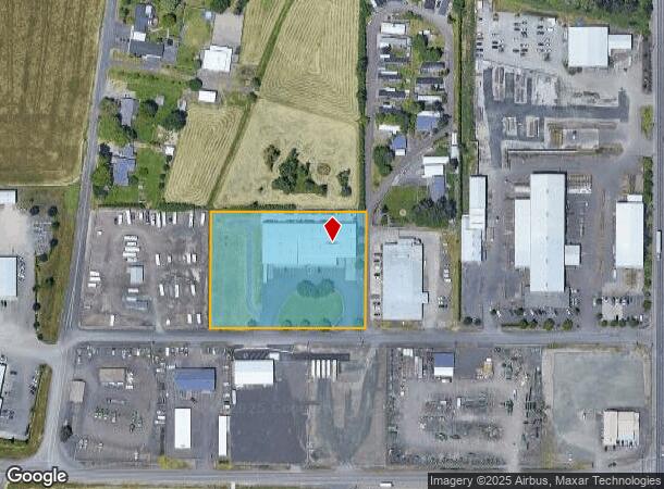 31933 Rolland Dr, Tangent, OR Parcel Map