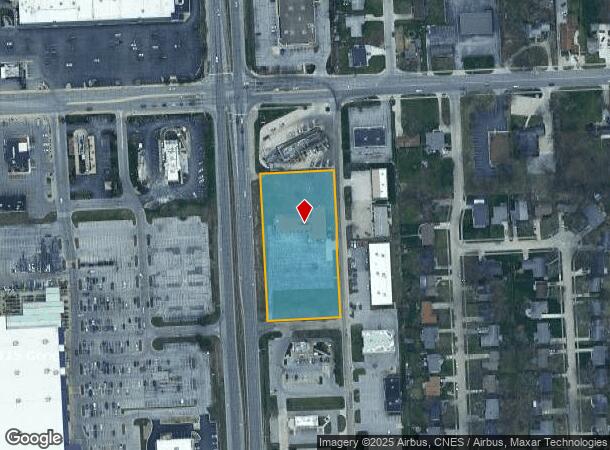 2208 N Coliseum Blvd, Fort Wayne, IN Parcel Map
