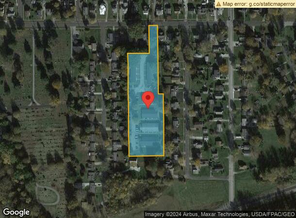  488 Eastwood St, Geneva, OH Parcel Map