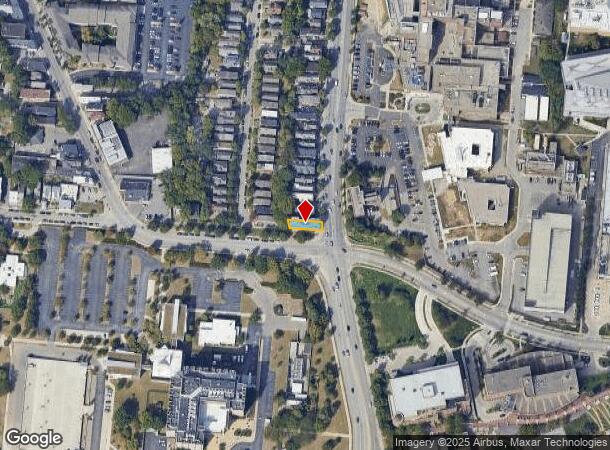 3201 Vine St, Cincinnati, OH Parcel Map