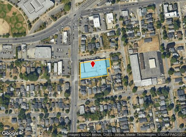  1720 S 7Th St, Tacoma, WA Parcel Map