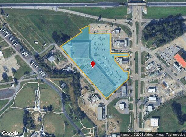 1415 The Blvd, Rayne, LA Parcel Map