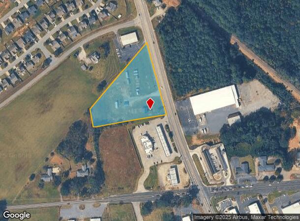  1517 Pearman Dairy Rd, Anderson, SC Parcel Map