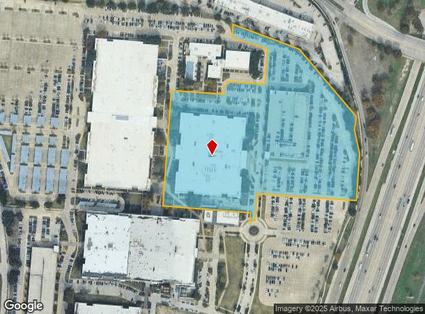 6625 Excellence Way, Plano, TX Parcel Map