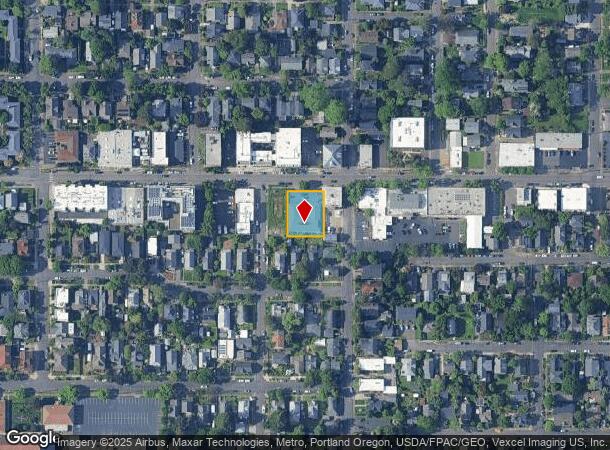  4420 Se Belmont St, Portland, OR Parcel Map