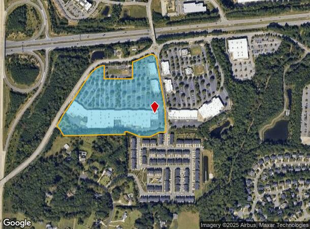  1521 Beaver Creek Commons Dr, Apex, NC Parcel Map