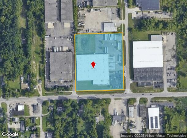  30550 Ecorse Rd, Romulus, MI Parcel Map