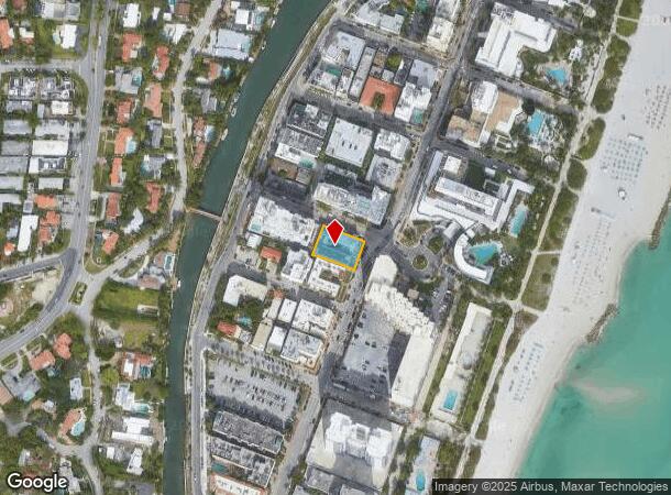  2814 Collins Ave, Miami Beach, FL Parcel Map