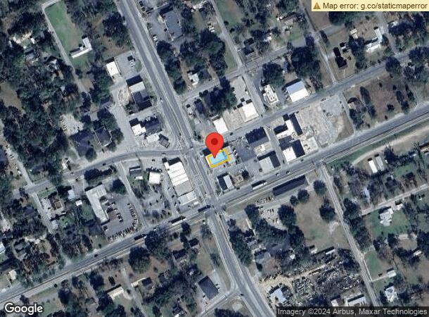  16 E Dame Ave, Homerville, GA Parcel Map