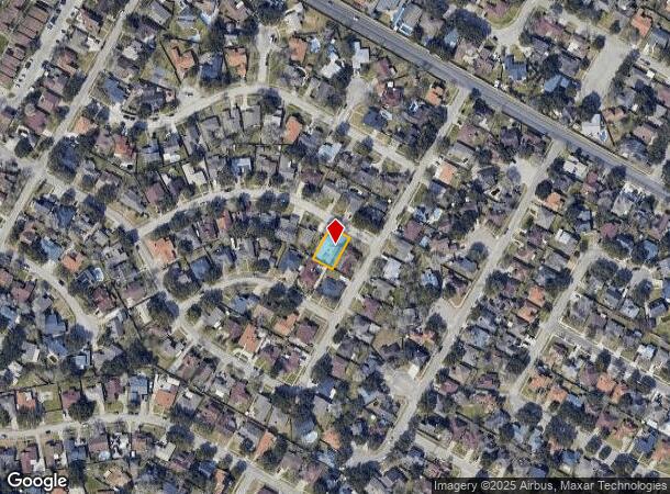  4933 Valley Stream Dr, Corpus Christi, TX Parcel Map