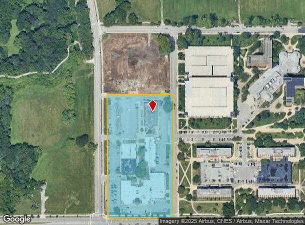 1400 W Mitch Daniels Blvd, West Lafayette, IN Parcel Map