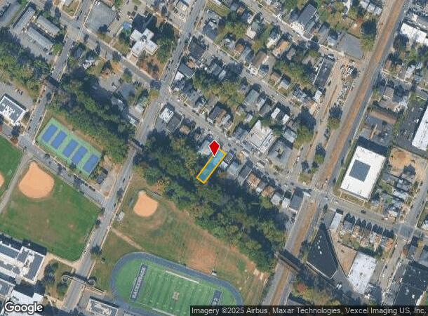 189 Central Ave, Hackensack, NJ Parcel Map
