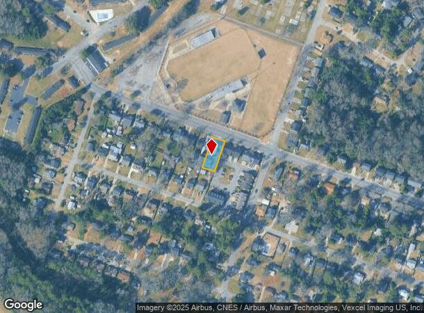 610 W Buena Vista Ave, North Augusta, SC Parcel Map