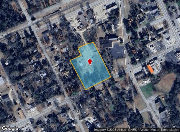 535 W Columbia Ave, Batesburg, SC Parcel Map