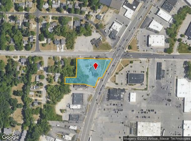 3539 Plainfield Ave Ne, Grand Rapids, MI Parcel Map