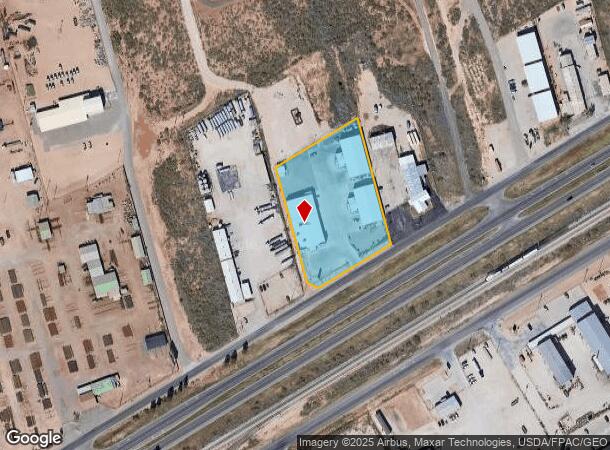 W Highway 80 W, TX Parcel Map