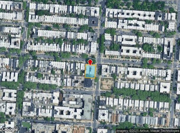 1544 President St, Brooklyn, NY Parcel Map