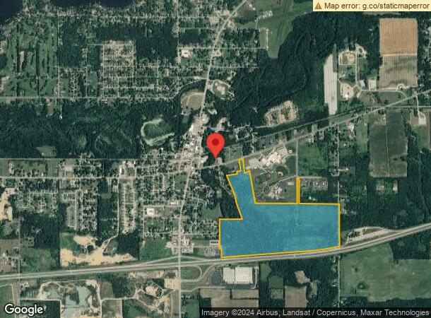  548 John Goff Rd, Watervliet, MI Parcel Map