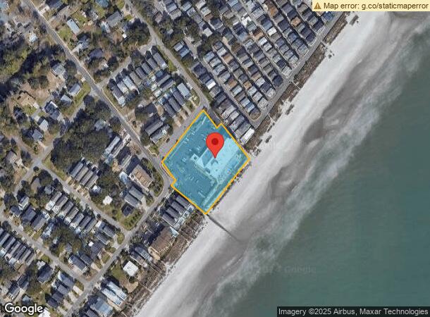  1601 N Ocean Blvd, Surfside Beach, SC Parcel Map