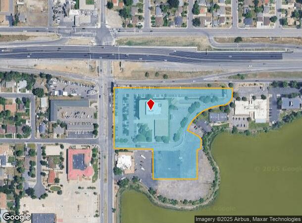 4704 Harlan St, Denver, CO Parcel Map