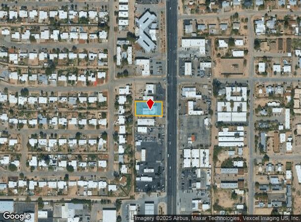  1620 S Craycroft Rd, Tucson, AZ Parcel Map