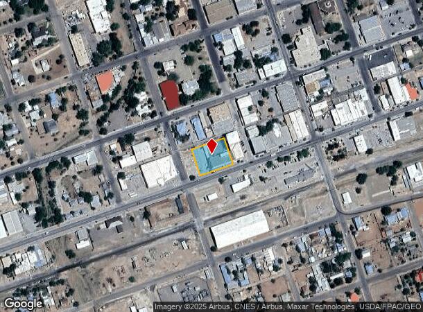 209 W Holland Ave, Alpine, TX Parcel Map