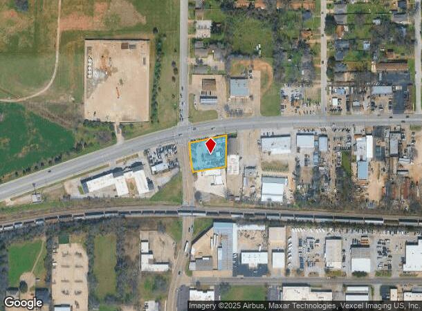  1140 W Division St, Arlington, TX Parcel Map