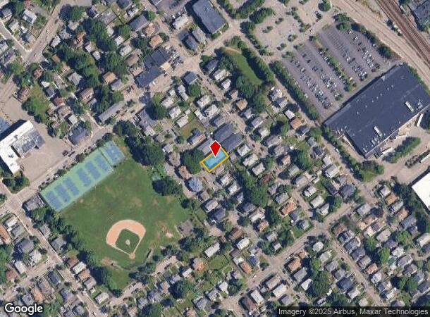 70 Safford St, Quincy, MA Parcel Map