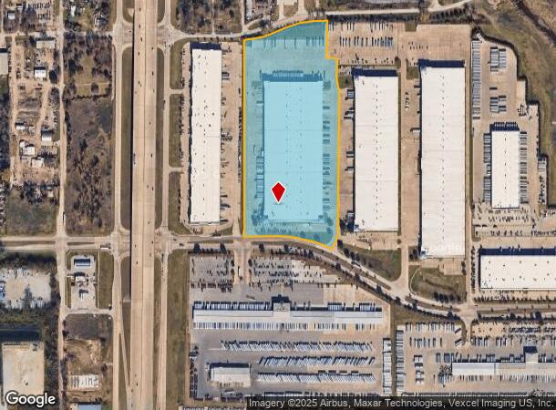 610 W Trinity Blvd, Grand Prairie, TX Parcel Map