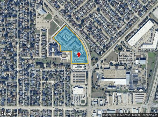  110 Belt Line Rd, Garland, TX Parcel Map
