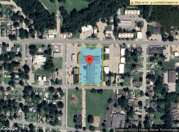  1410 E Iron Ave, Salina, KS Parcel Map