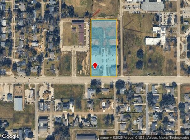 916 W University Ave, Hammond, LA Parcel Map