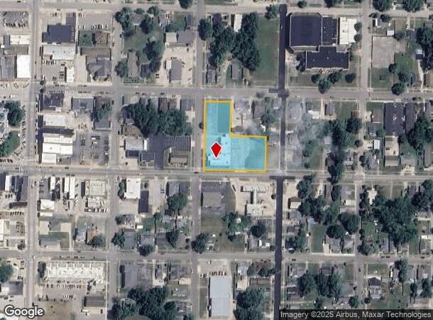  100 N Gibson St, Princeton, IN Parcel Map