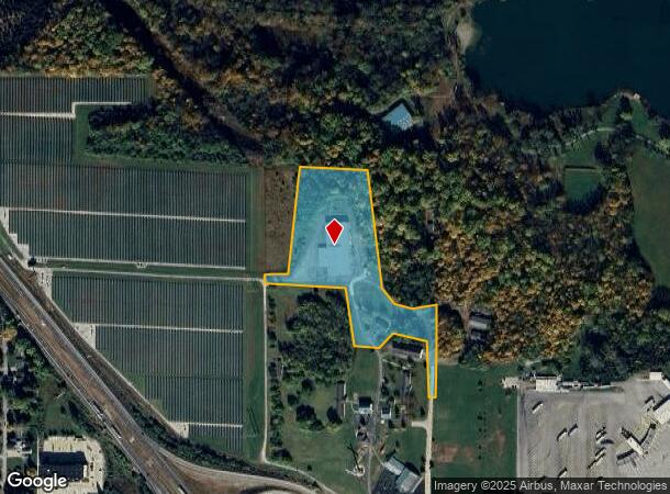 6412 National Rd E, Richmond, IN Parcel Map