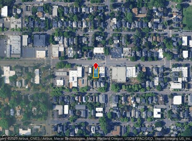  2126 E Burnside St, Portland, OR Parcel Map