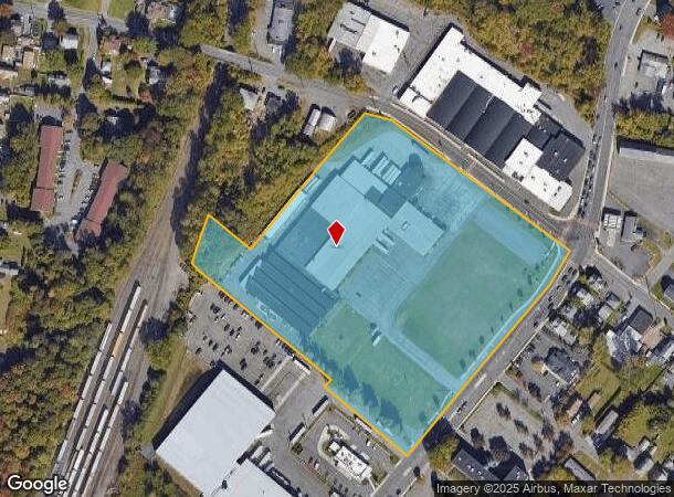 214 N Elm St, Westfield, MA Parcel Map