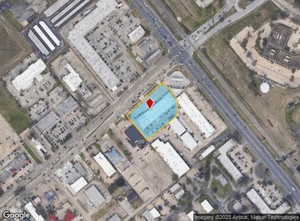 107 W Bay Area Blvd, Webster, TX Parcel Map