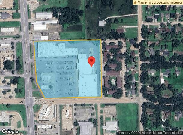  1814 N Velasco St, Angleton, TX Parcel Map