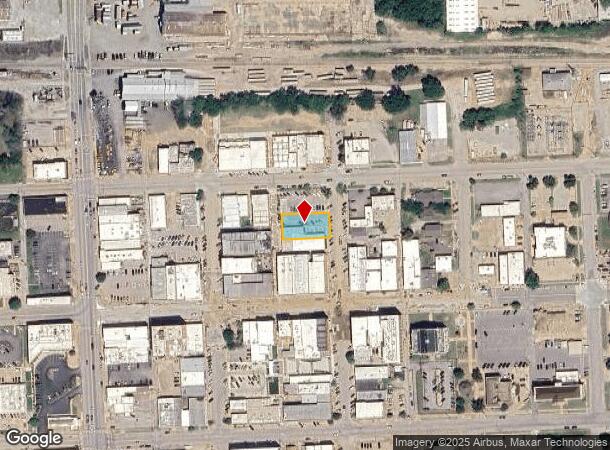  20 N Park St, Sapulpa, OK Parcel Map