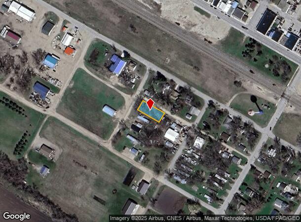 201 11Th St, Kerkhoven, MN Parcel Map