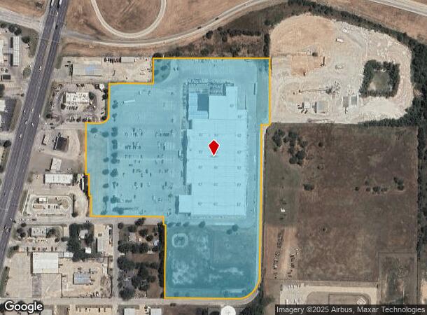  2100 N Main St, Cleburne, TX Parcel Map