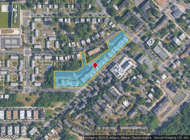  822 Barnaby St Se, Washington, DC Parcel Map
