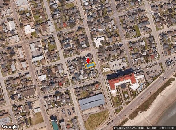 1811 21St St, Galveston, TX Parcel Map