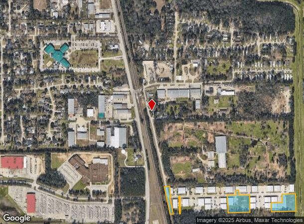  21215 Blair Rd, Conroe, TX Parcel Map