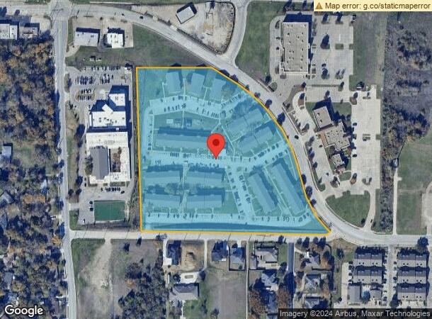  417 W Tarrant Rd, Grand Prairie, TX Parcel Map