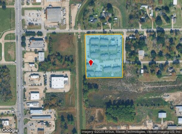 304 Krenek Rd, Crosby, TX Parcel Map