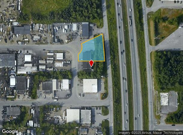 7021 Driftwood St, Anchorage, AK Parcel Map