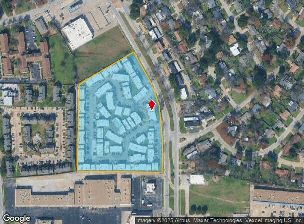  3200 Las Vegas Trl, Fort Worth, TX Parcel Map