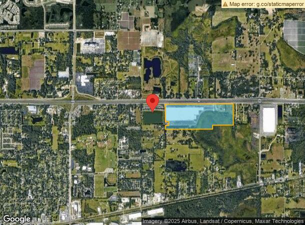  3205 S Frontage Rd, Plant City, FL Parcel Map