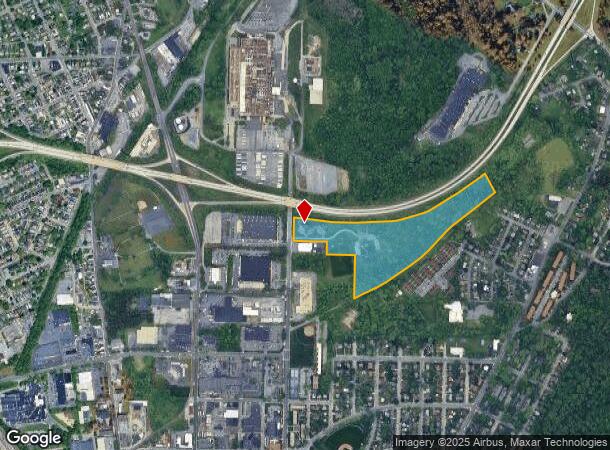  2139 N 13Th St, Reading, PA Parcel Map